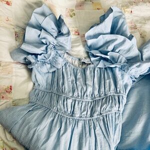 Petal & Pup Ruffle Dress